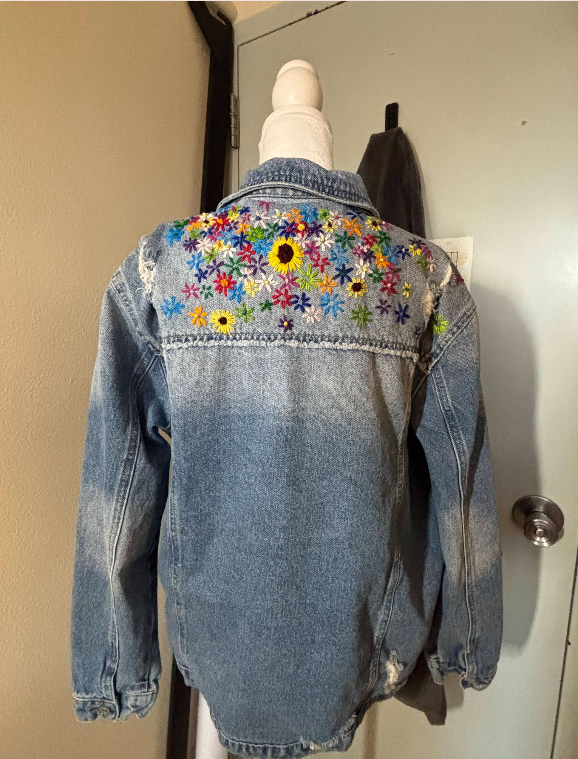Embroidered apparel